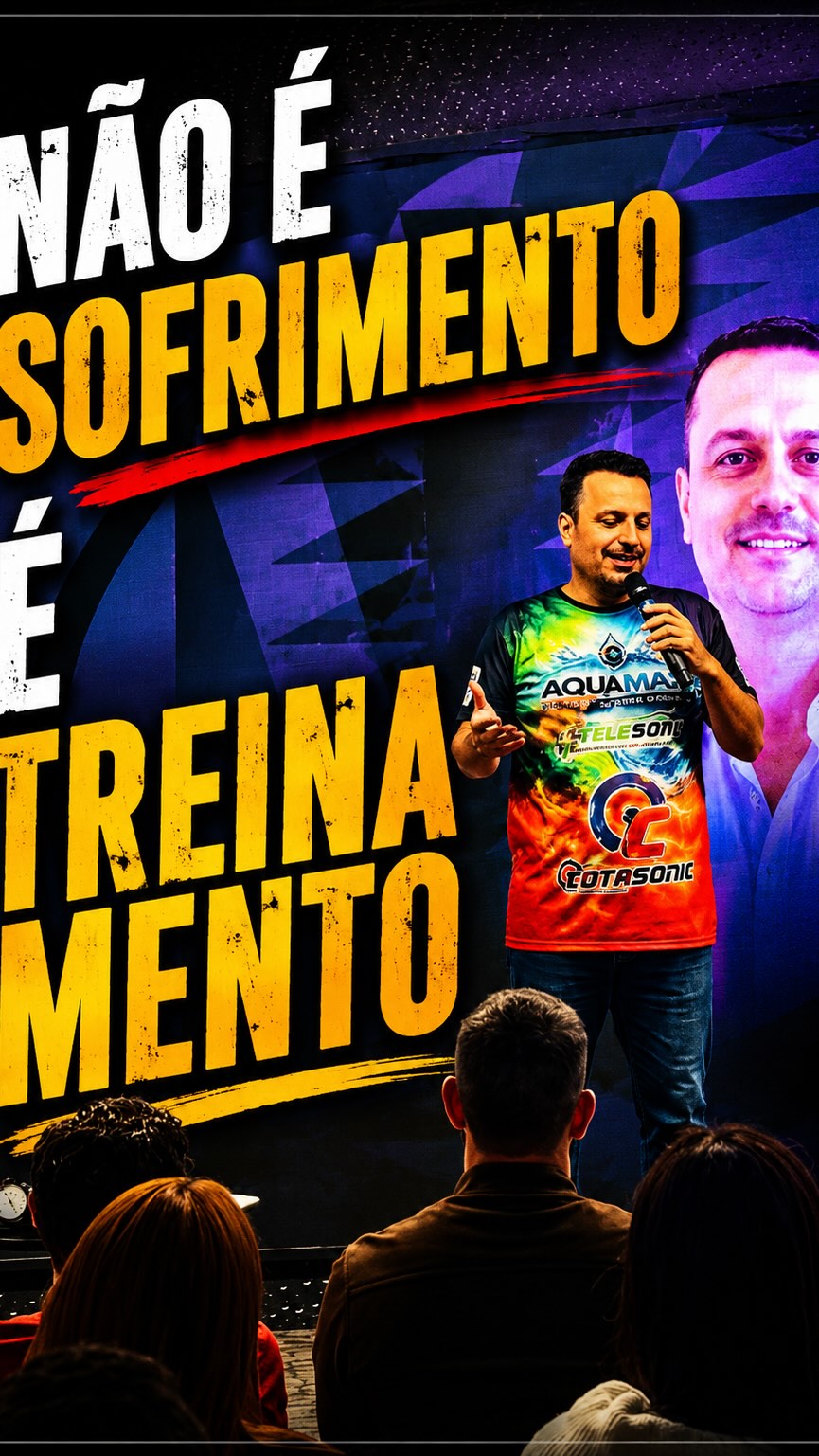 Não é sofrimento… é treinamento.